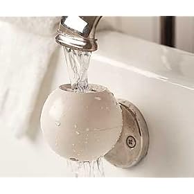 Click here to buy Bath Ball Faucet Water Filter by Gaiam.