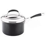 Circulon Elite 3-Quart Nonstick Hard-Anodized Saucepan with Glass Cover by Circulon