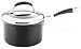 Kitchen & Housewares : Circulon Elite 3-Quart Nonstick Hard-Anodized Saucepan with Glass Cover