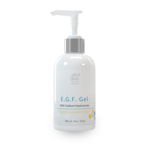 Palacia E.G.F + Hyaluronic Acid Skin Care Gel (1 x 9oz bottle) Provides anti-aging, wound healing and stimulate cell turnover. On Sale