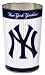 Sporting Goods : New York Yankees MLB 15" Inches Metal Trash Can/Waste Basket