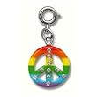 CHARM IT! Rainbow Peace Charm