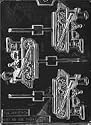 TRAIN ENGINE LOLLY Kids Candy Mold Chocolate