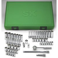 60 Pc. 1/4 Dr. Fractional and Metric Socket Set