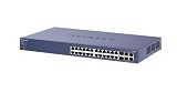 NETGEAR 24ポート 10/100Mスマートスイッチ PoE対応4ポートアップリンク FS728TP-100AUSの画像