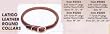 Circle T Leather Collar 5/8 in. x 16 in. Oak Tanned Chestnut