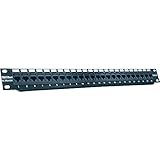 TRENDnet 24-Port Cat5/5e Unshielded Wallmount or Rackmount Patch Panel, TC-P24C5E