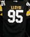 Greg Lloyd Autographed Authentic Starter Black Steelers Throwback Jersey