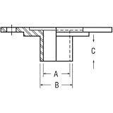 Bosch 82849 Router Template Guide - 1 OD by Bosch