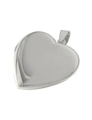 Phil Laender - Silver heart locket pendant - Sterling Silver - 11 gr - 30 mm