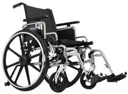 Alimed Insignia Wheelchair 33" H x 27-1/2" W x 31" D, 18" W x 16" D Frame