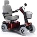 Hurricane 4 Wheel Heavy Duty Scooter, Candy Apple Red
