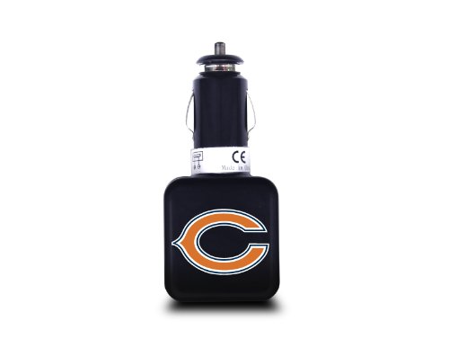 NFL Chicago Bears Twin USB Car Charger