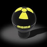 Momo Atomik Black & Yellow Manual Gear Shifter Shift Knob