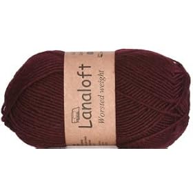 Brown Sheep Yarn - Lanaloft Worsted Yarn - 18 Japanese Maple