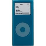 Jensen Silicone Case with Cord Management for iPod nano 2G (Blue)