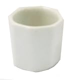 Glass Dappen Dish White.
