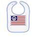 PEACE FLAG Infants Bib