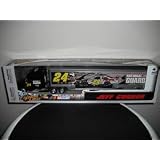 Jeff Gordon #24 Black Flames Silver Dupont National Guard Hauler Transporter Tractor...