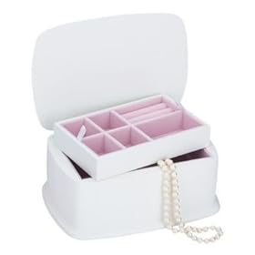 Reed and Barton Emily White Jewelry Box