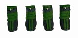 GREEN - X-SMALL - High-Top Neoprene Winter Dog Boots