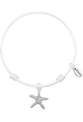 Starfish Bracelet - Silver Expandable Bracelet - Bangle Bracelet by Kona Bracelets