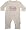 Been inside for 9 months, property of hysterically mad parents' white 0-6 months romper sleepsuit