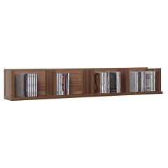 FMD 206-004 Wandregal Point 4 - B/H/T: 92.0 x 16.5 x 17.0 cm, Zwetschge