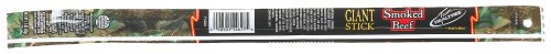 Team Realtree Giant Beef Stick, 1.5-Ounce Packages (Pack of 24) by Dried Beef