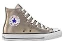Converse Chuck Taylor All Star Shoes (1V197) Hi Top in Gold Metallic