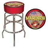 US Marine Corp Padded Bar Stool - Game Room Products > Pub Stools > Military