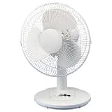 Desk Fan, 12" Oscillating, 11 5/12"x13 15/16"x19 21/43", GY (ATL44551)