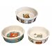Trixie 4er Satz N�pfe, Keramik, 0,2 l/� 11 cm, wei�
