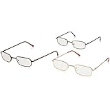 OPTX 20/20 Alphareader 3 Pair Valupac Metal Readers +1.50