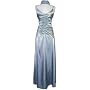 Ruched Satin Crystal Formal Gown Bridesmaid Dress