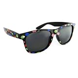 Vintage Wayfarer Style Sunglasses Black & Piece Signs