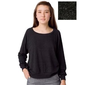 Buy American Apparel Tri-Blend Light Weight Raglan Pullover