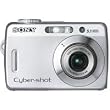 Sony Cyber-shot DSC-S45 - Digital camera - compact - 5.1 Mpix - optical zoom: 3 x - supported memory: MS Duo, MS PRO Duo