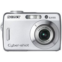 Sony Cyber-shot DSC-S45 - Digital camera - compact - 5.1 Mpix - optical zoom: 3 x -...