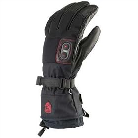 Hestra Heater Mens Gloves in Black - Available in Various Sizes by Hestra