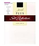 Hanes Plus Silk Reflections Sheer Control Top Enhanced Toe Hosiery