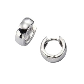 Zeeme Silver - 273210218R - Boucles d'Oreilles Femme - Cr�oles - Argent 925/1000