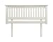 Julian Bowen Barcelona 4ft 6 Double White Headboard