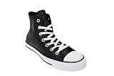 Converse All Star Chuck Taylor Hi Speciality Black Embroidered Fabric Trainers