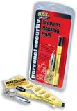Helix Security Marking Kit UV Marker 10 Item Stickers Minilight Keyring Anti-theft Warning Label Ref S250