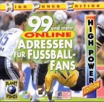 99 Online- Adressen f�r Fu�ball- Fans. CD- ROM f�r Windows 95/98/98ME/2000/ NT - 
