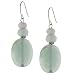 Sterling Silver Amazonite Faceted Drop Earrings