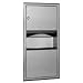 Bobrick 369 ClassicSeries 304 Stainless Steel Recessed Paper Towel Dispenser and Waste Receptacle, Satin Finish, 2 Gallon Capacity, 14" Width x 28" Height