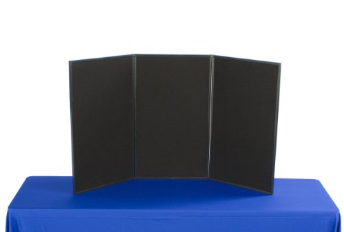 Buy Exhibition Display System 3 Panels 54 x 30 - Black Velcro-Receptive Fabric and White Write-on Dry Erase BoardB007HBTTJI Filter