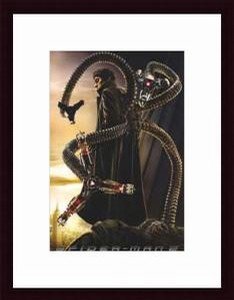 Spider-Man 2, Art Poster by Unknown Artist, with Wood Frame, poster size: 11